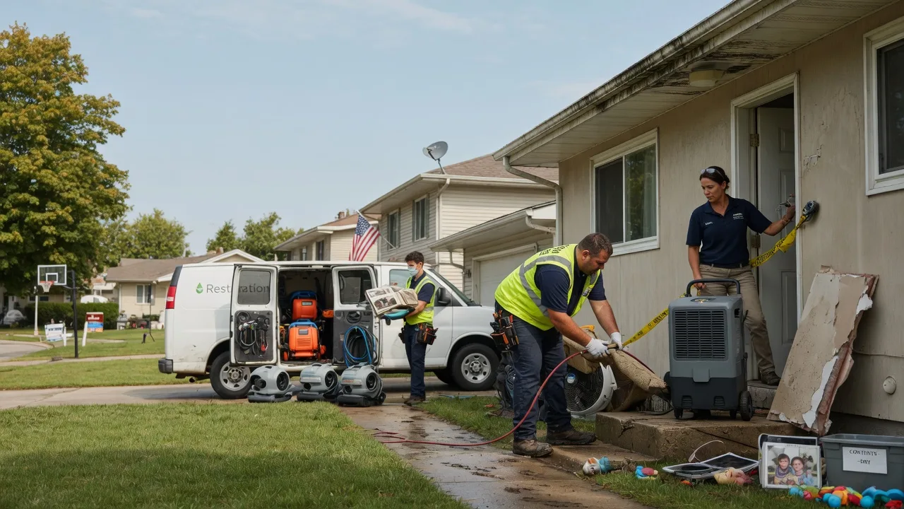 Water Damage Restoration in Ludlow, IL near me